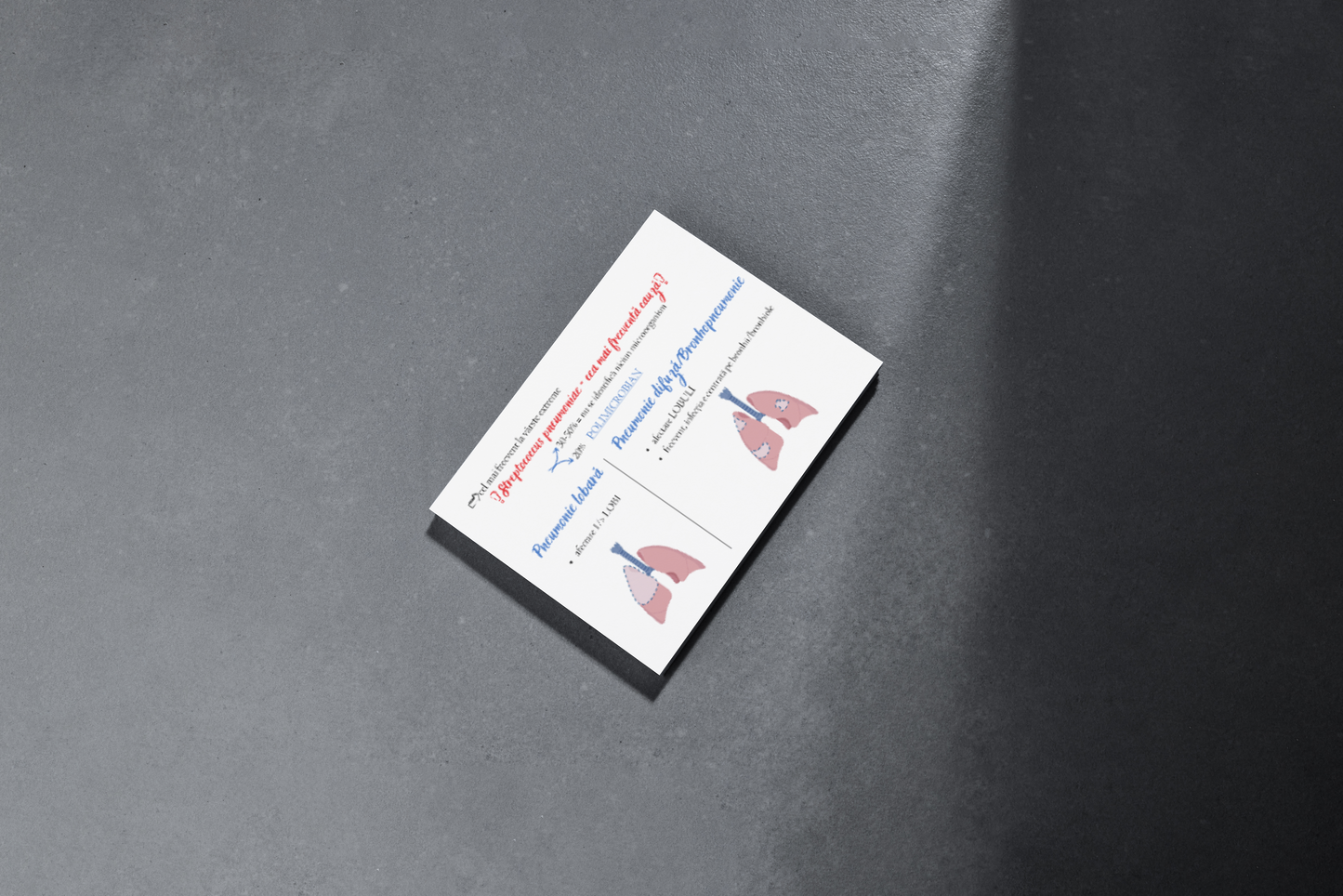 Flashcarduri Pneumologie