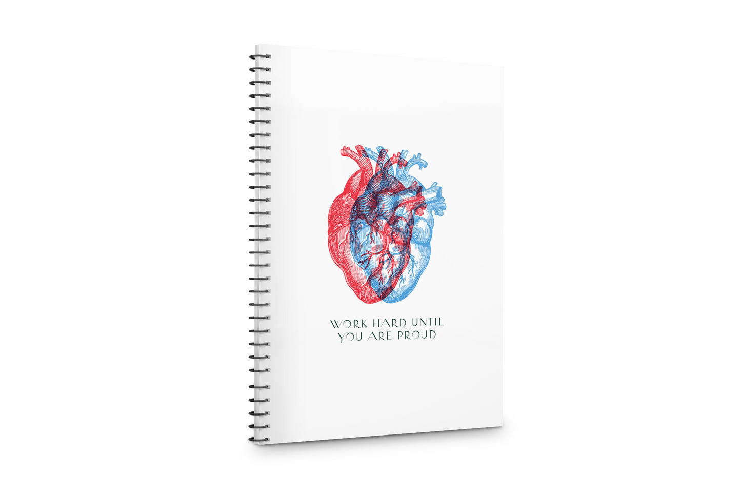 Caiet A4 BASIC Double Heart 80 de file