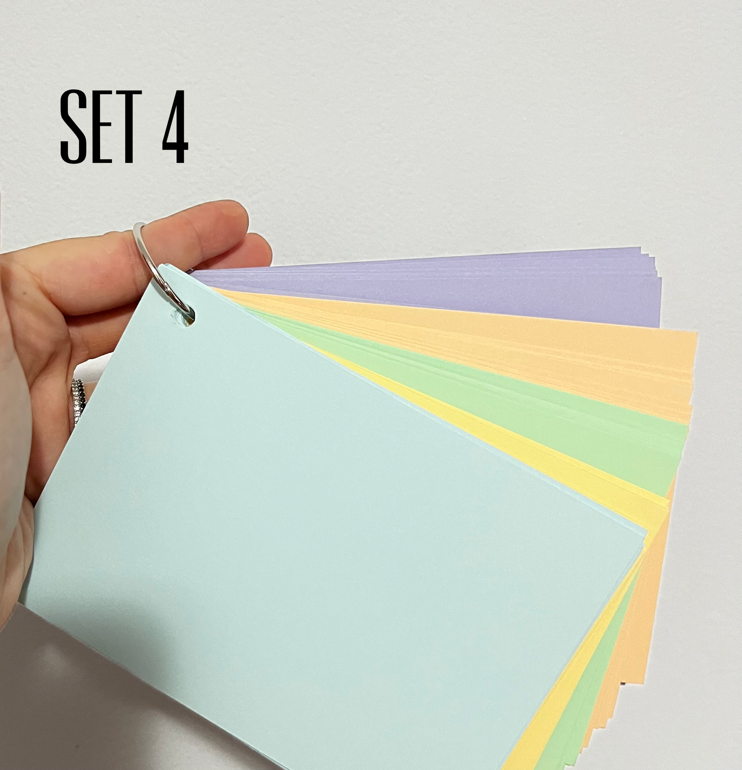 Set mixt de flashcarduri necompletate