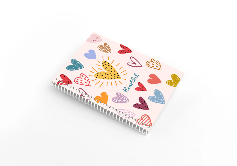 Caiet A5 Heartful 80 de file