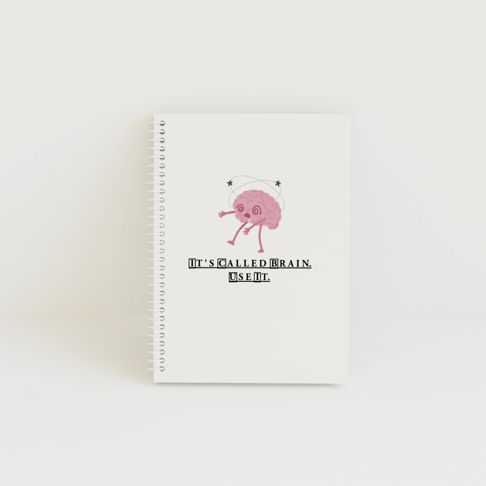 Caiet A4 MAXI Funny brain 150 de file