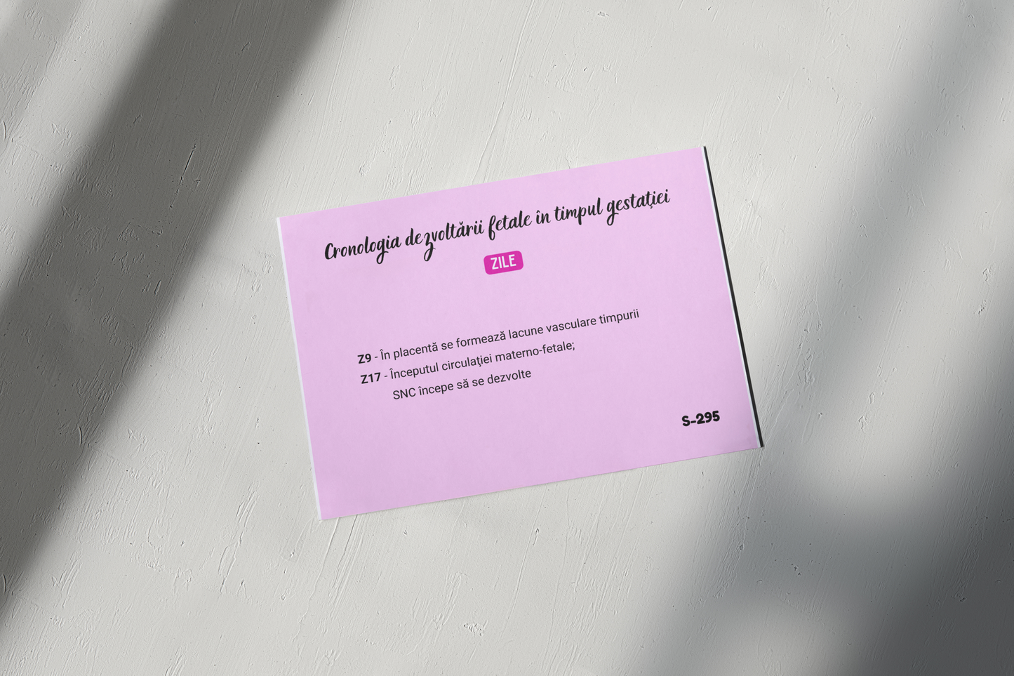 Mnemonice Obstetrică