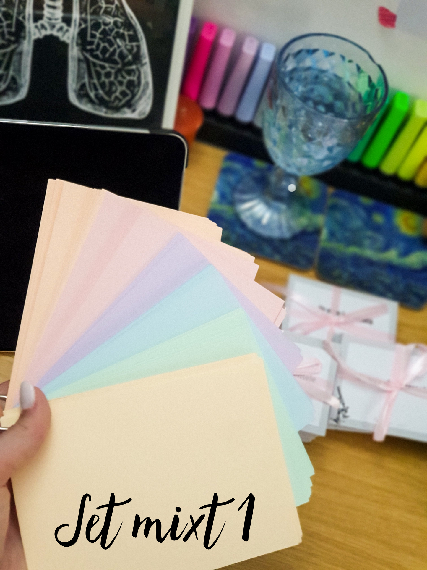 Set mixt de flashcarduri necompletate