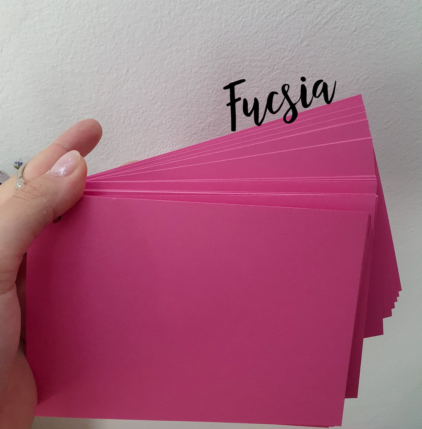 Set monocromatic de flashcarduri necompletate