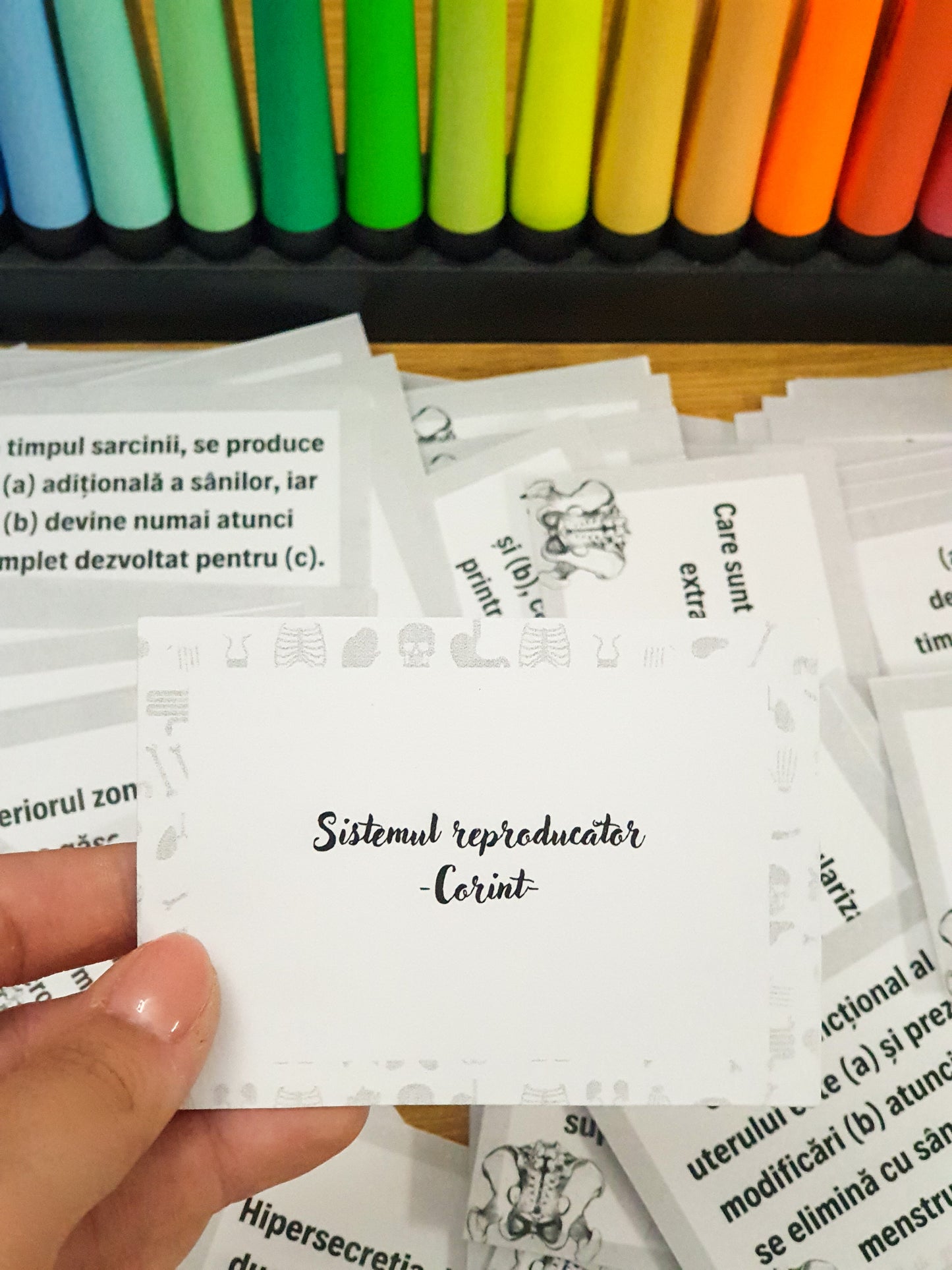 Flashcarduri Corint (11 capitole) + Caiet de grile