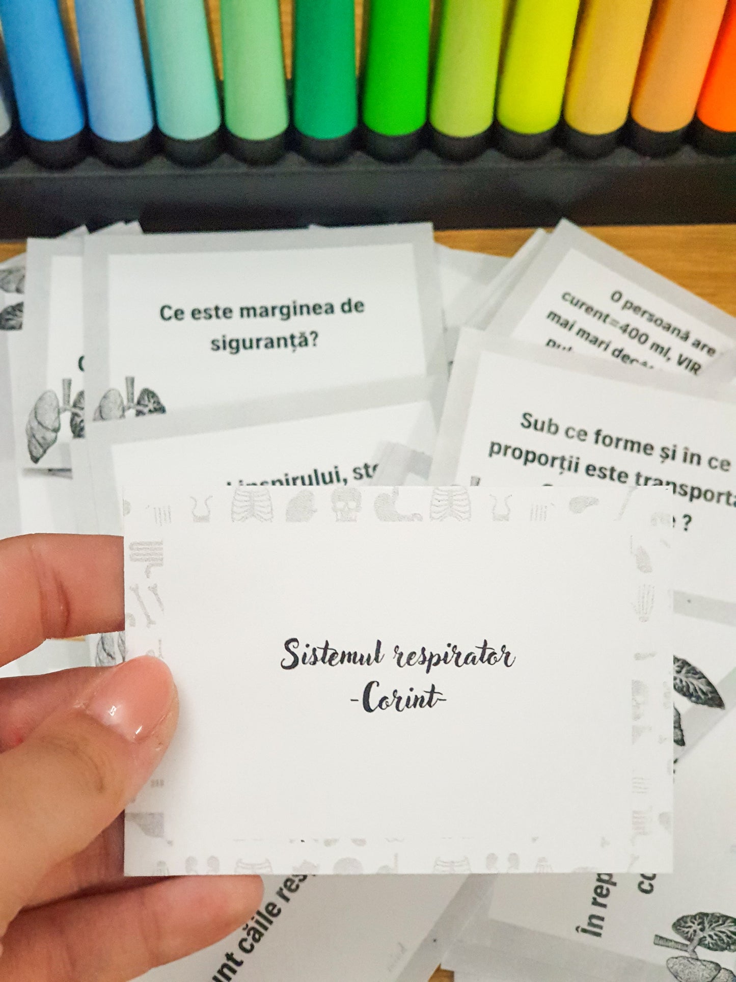 Flashcarduri Corint (11 capitole) + Caiet de grile