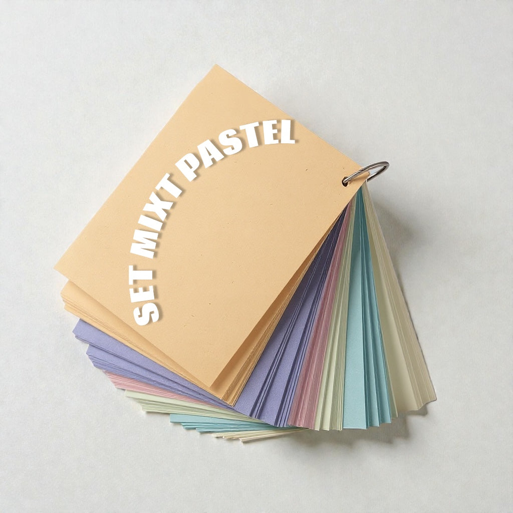 Set mixt de flashcarduri necompletate