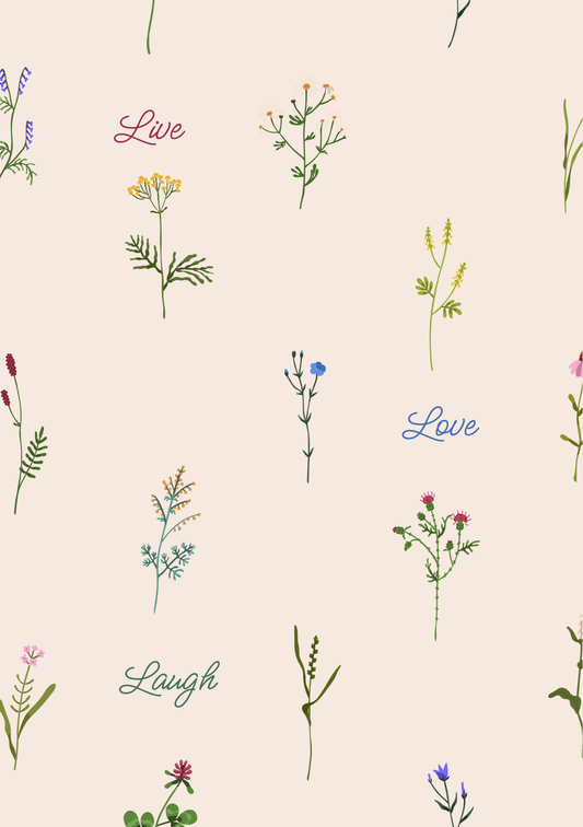 Caiet A4 BASIC Live. Love. Laugh. 80 de file