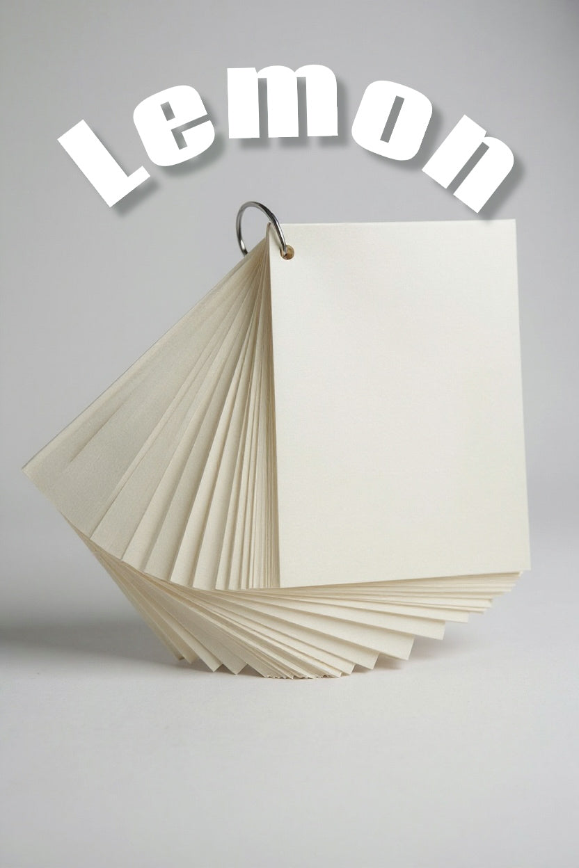 Set monocromatic de flashcarduri necompletate