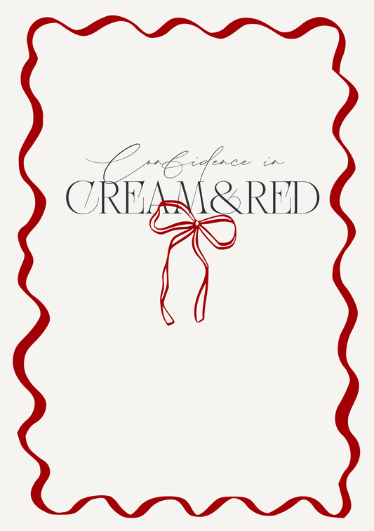 Caiet A4 BASIC Cream&Red 80 de file