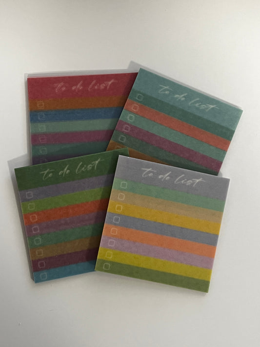 Stickynotes transparente “To do list”