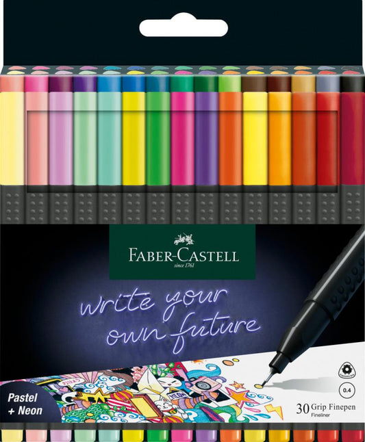 Set de 30 de linere Faber-Castell