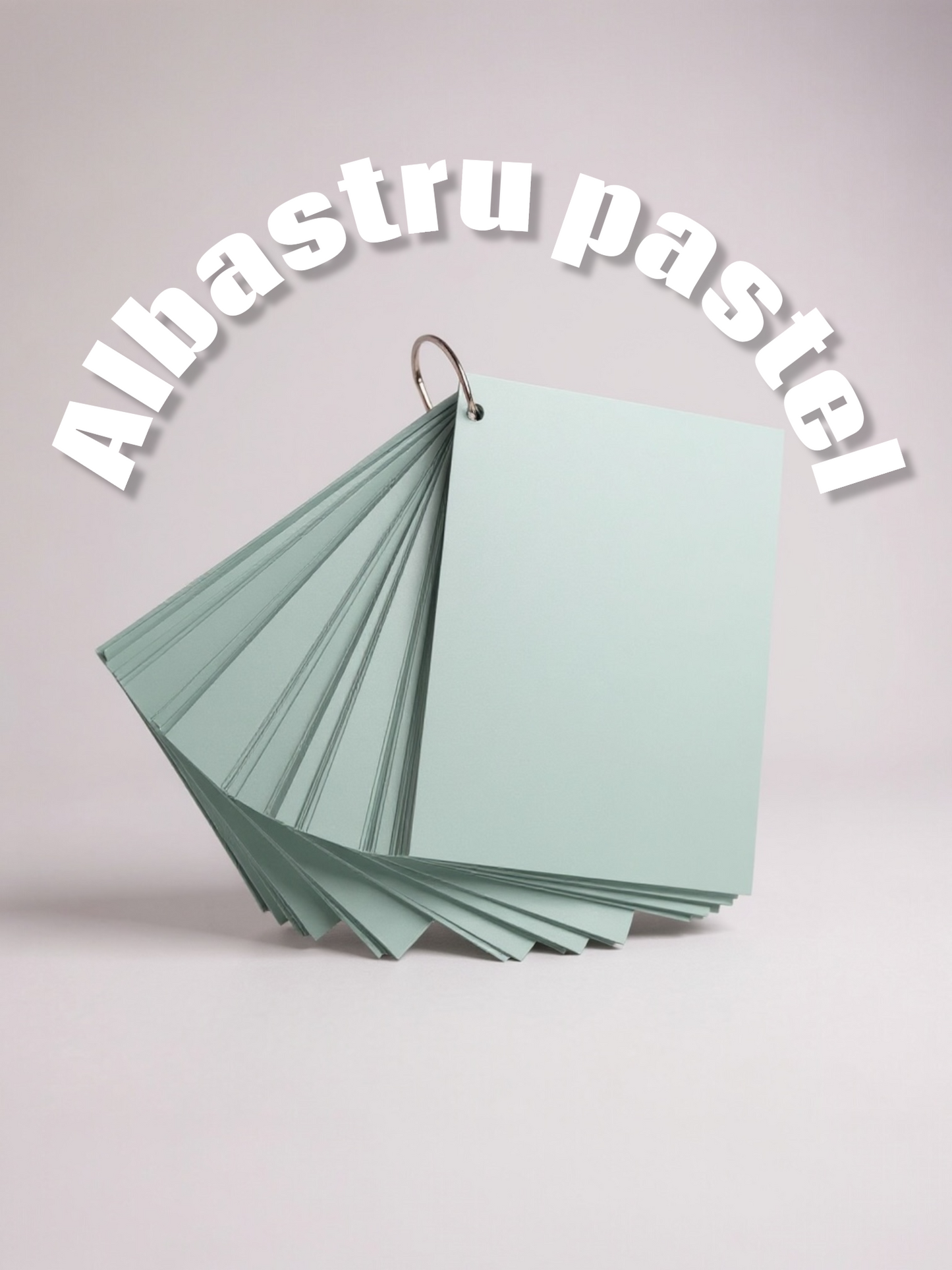 Set monocromatic de flashcarduri necompletate