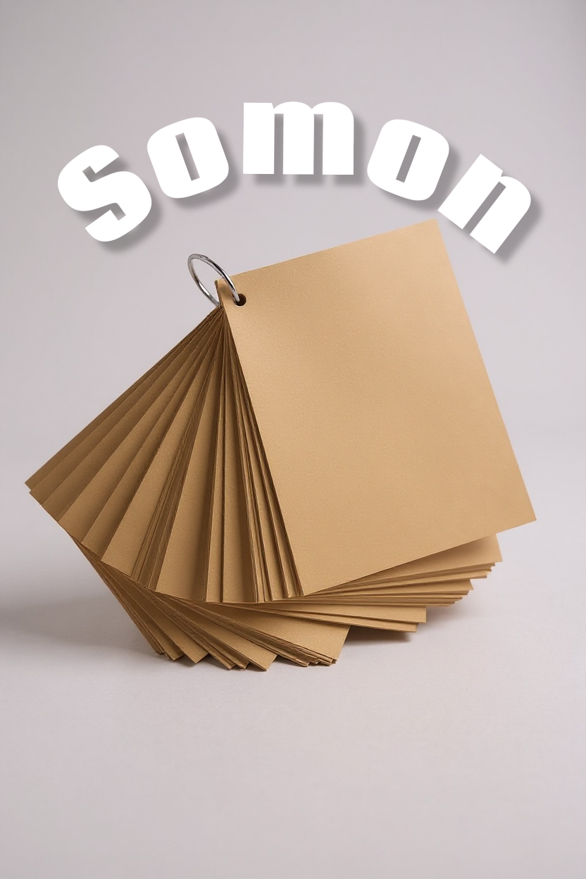 Set monocromatic de flashcarduri necompletate