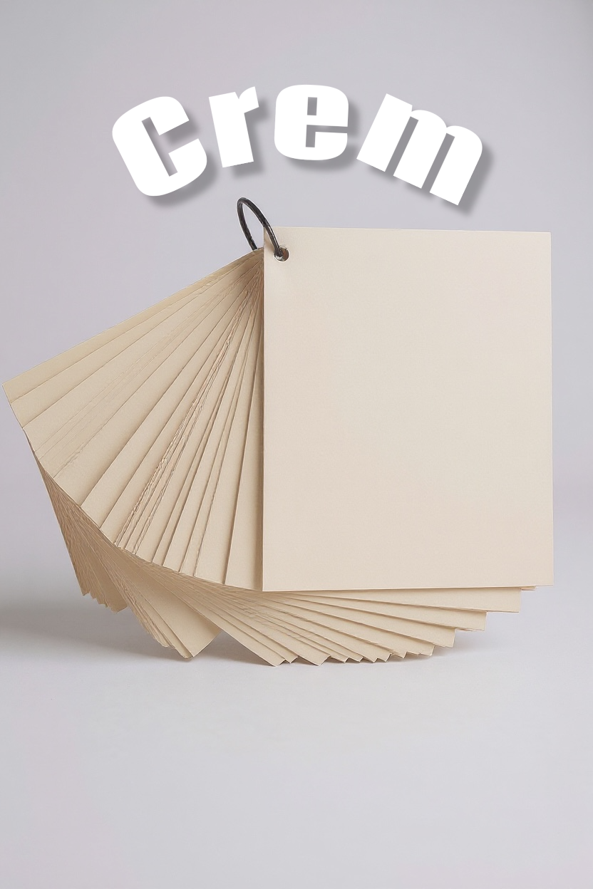 Set monocromatic de flashcarduri necompletate