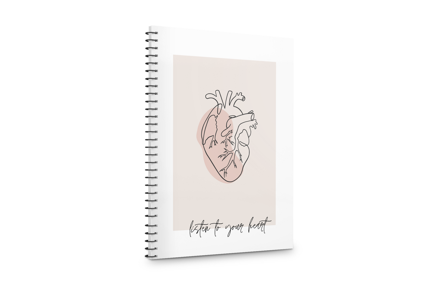 Caiet A4 BASIC Line Heart 80 de file