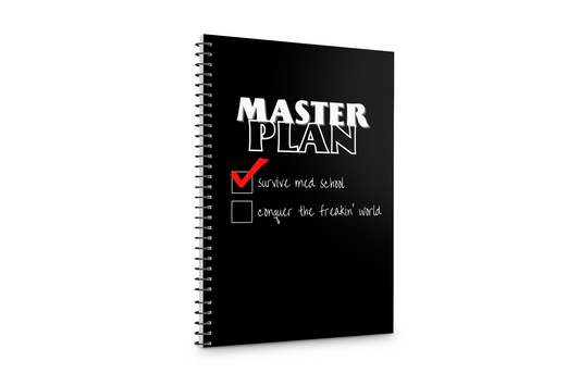Caiet A4 MAXI MedFun Master Plan 150 de file