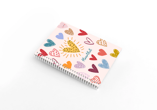 Caiet A5 Heartful 80 de file