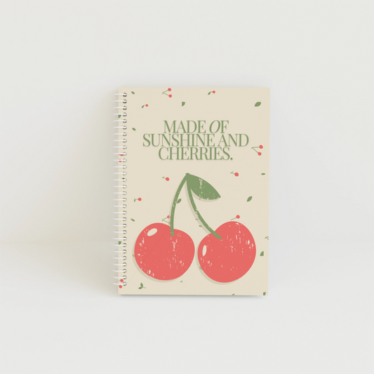 Caiet A4 BASIC Sunshine and cherries 80 de file