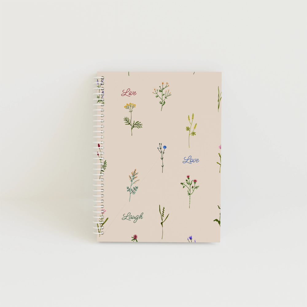 Caiet A4 MAXI Live. Love. Laugh. 150 de file