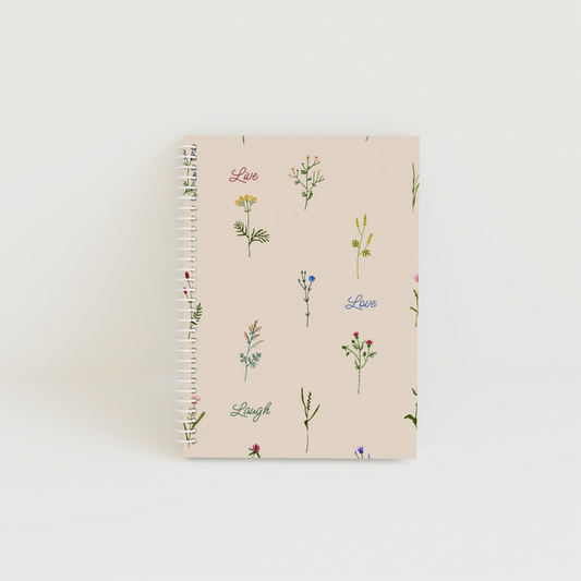 Caiet A4 MAXI Live. Love. Laugh. 150 de file