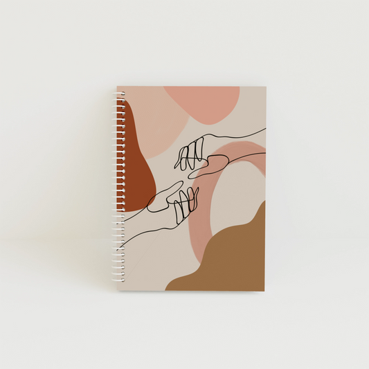 Caiet A4 MAXI Minimalist Hands 150 de file