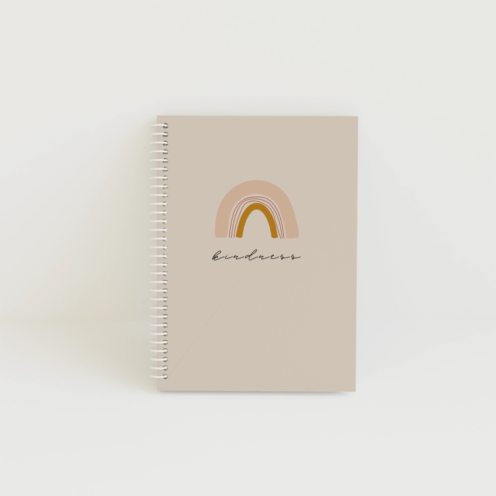 Caiet A4 MAXI Minimalist Rainbow 150 de file