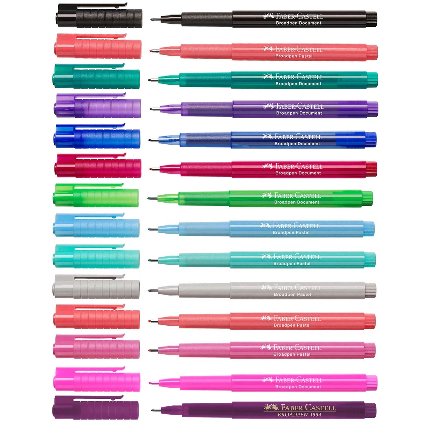 Liner 0.8 mm FABER-CASTELL Broadpen 1554