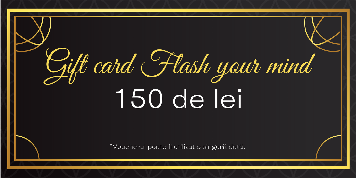 Flash your mind - Gift Card